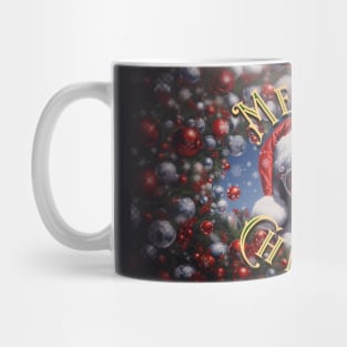 Merry Christmas Santa with Sunglasses Mug